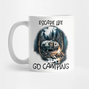 escape life go camping Mug